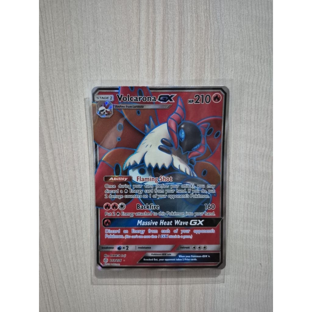 Volcarona GX Incineroar ex Articuno IR Paldean Tauros - Arashi