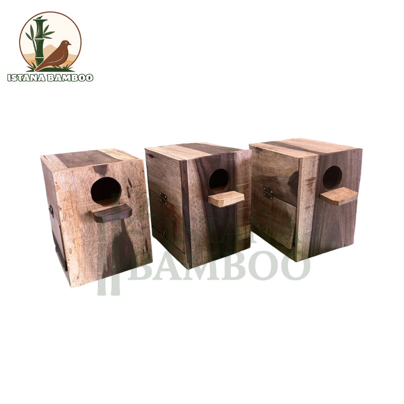 GLODOK/GOWOK RUMAH PARKIT LOVEBIRD KAYU SONOKELING TERMURAH