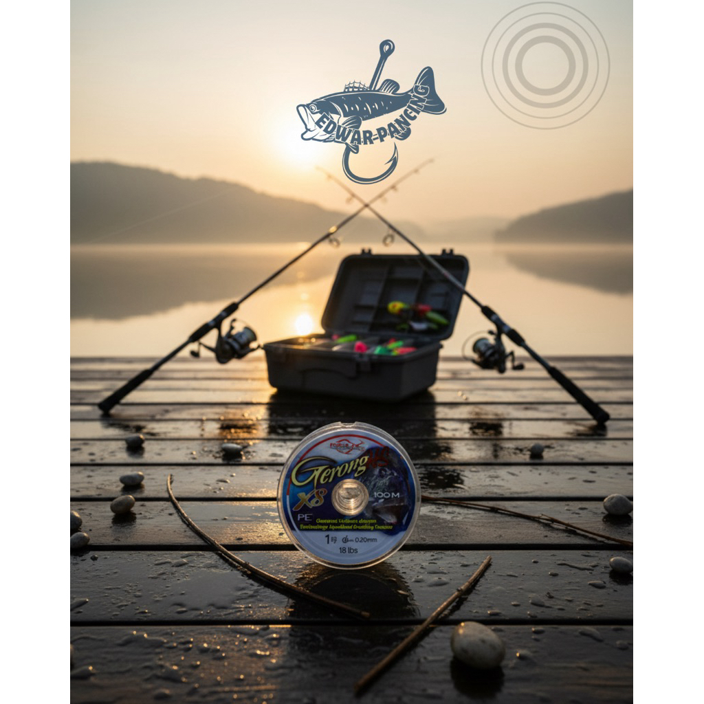 Senar Pancing PE RELIX NUSANTARA GERONG HS X8 100M