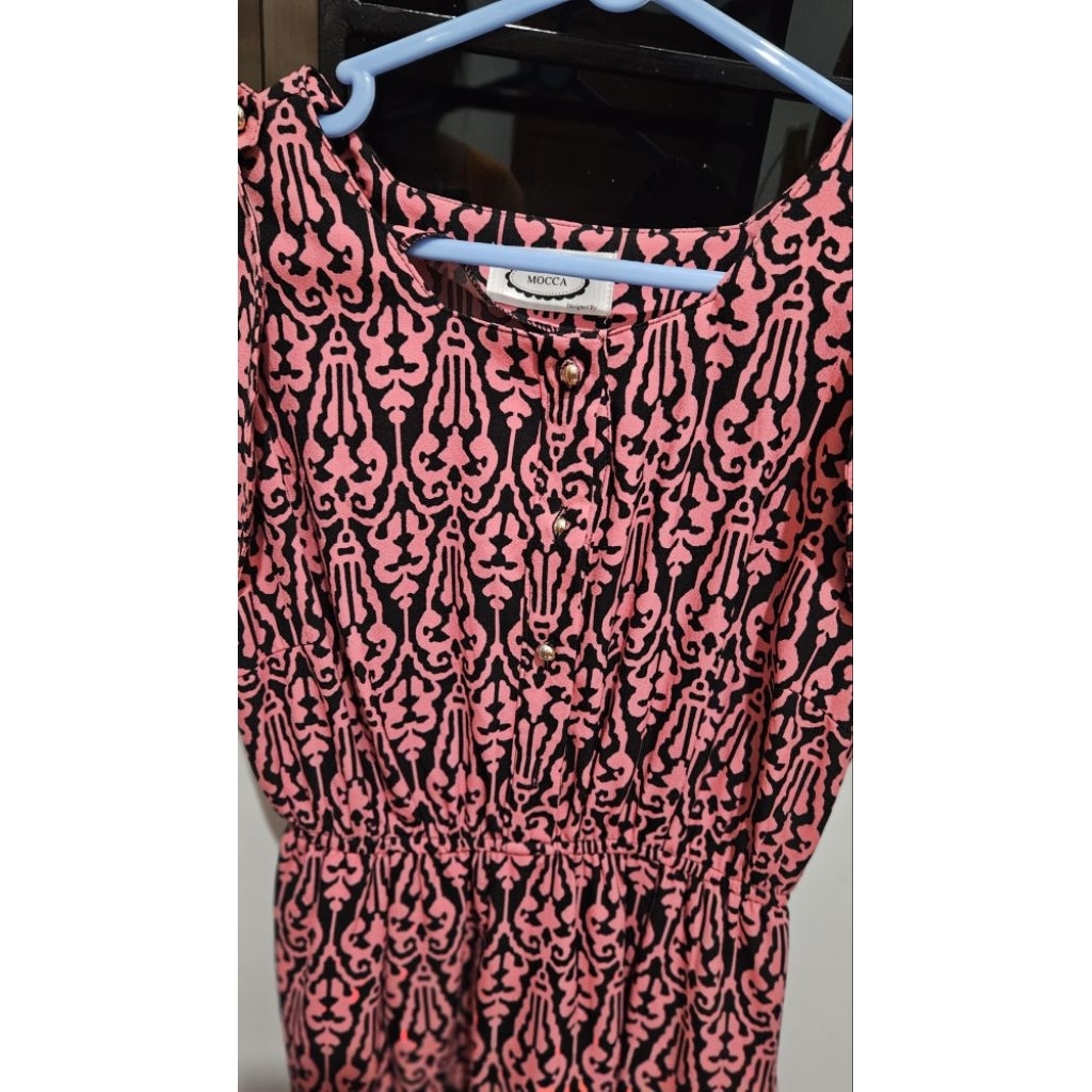 Dress Motif Pink Preloved