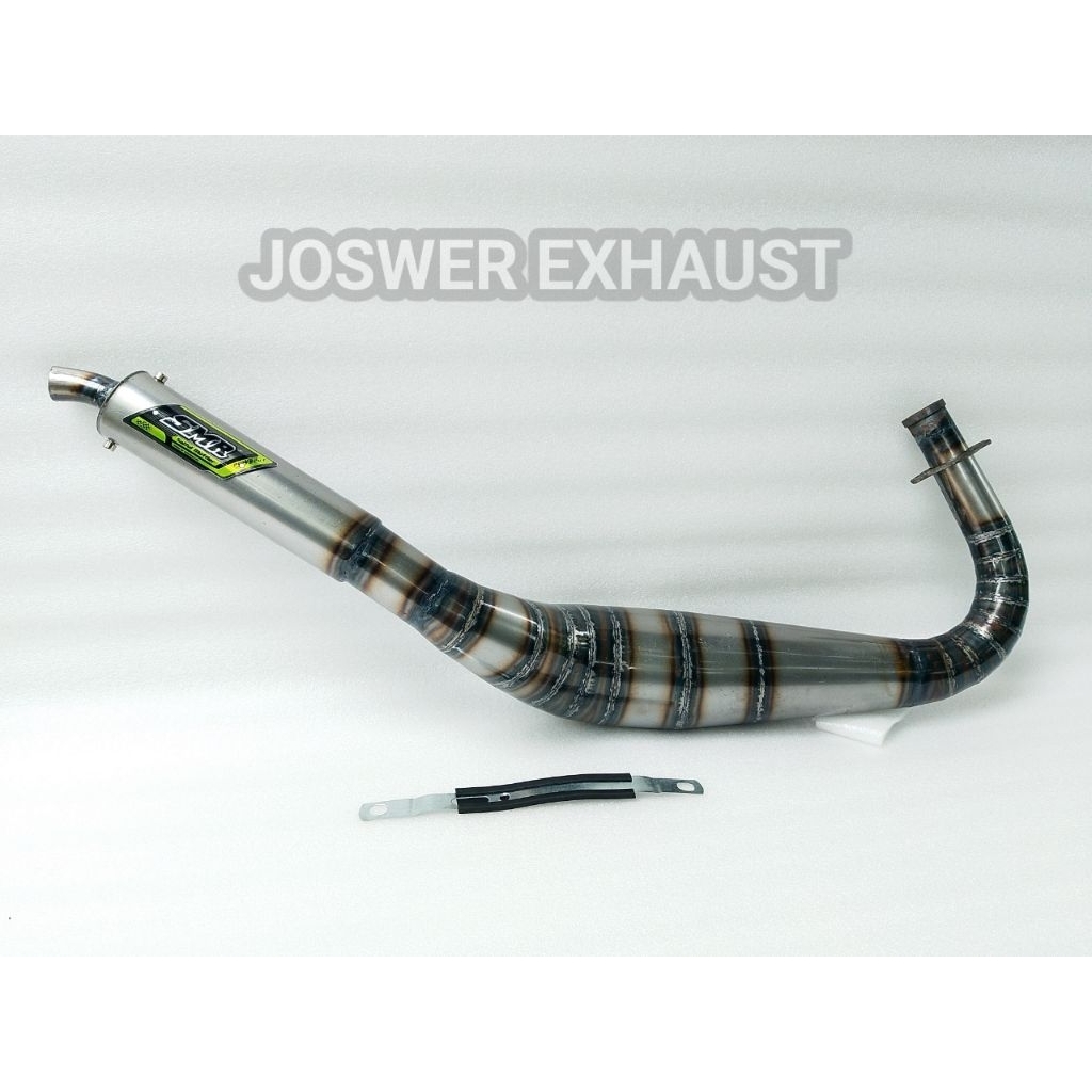 knalpot kolong RX king SMR kolong kobra plat karat