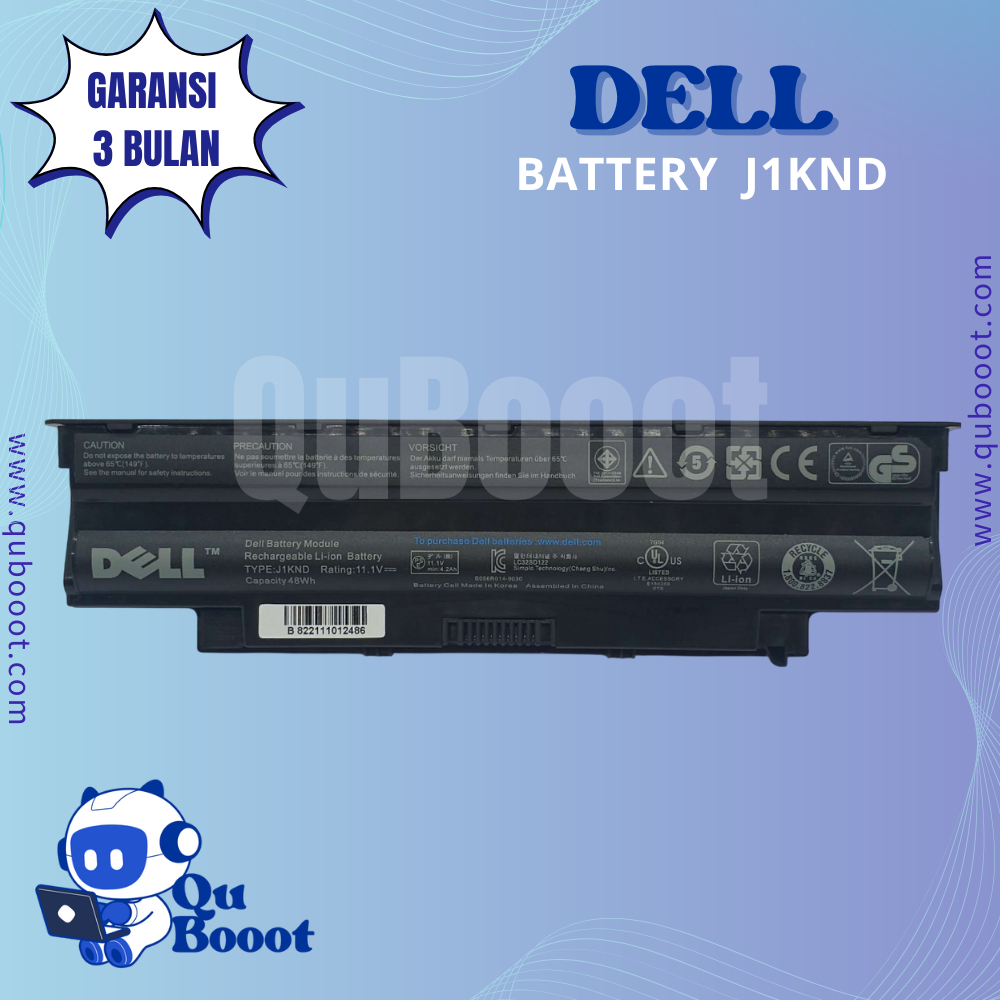 BATERAI LAPTOP DELL VOSTRO 1440 1450 1540 1550 2420 2520 48Wh J1KND