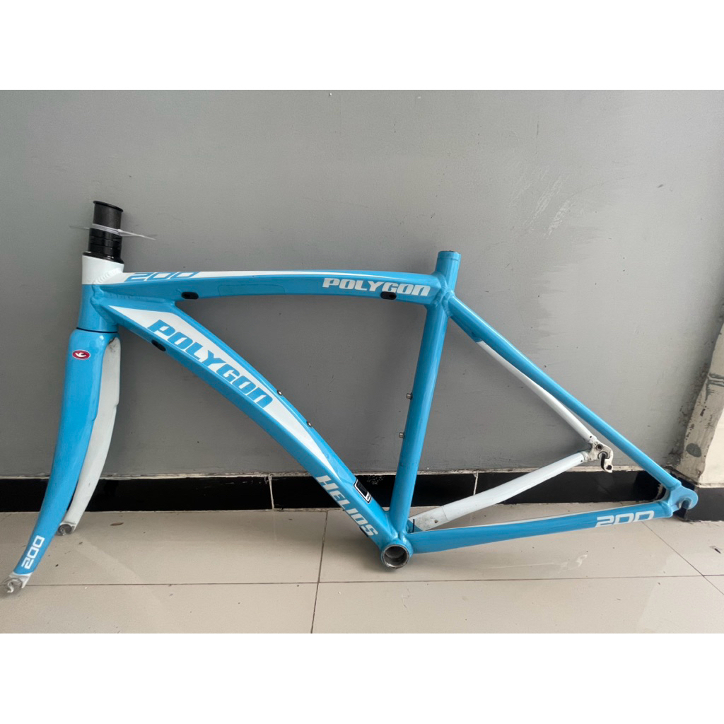 frameset roadbike polygon helios 200 royal series