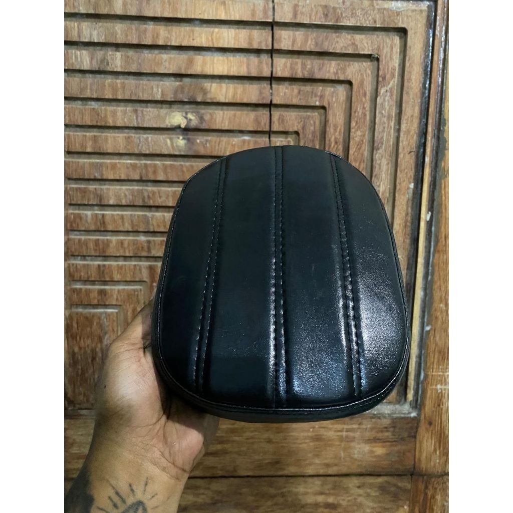 Jok Chopper / Double Seat Chopper / Jok Depan Belakang Chopper Bahan Kulit Full Busa Presisi Tinggal