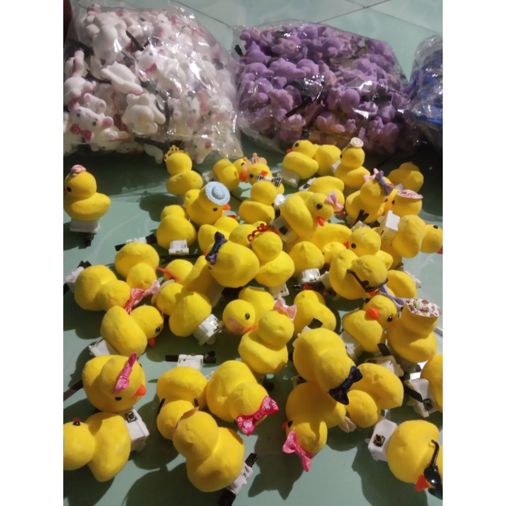 jepit bebek tuing tuing isi 100 pcs