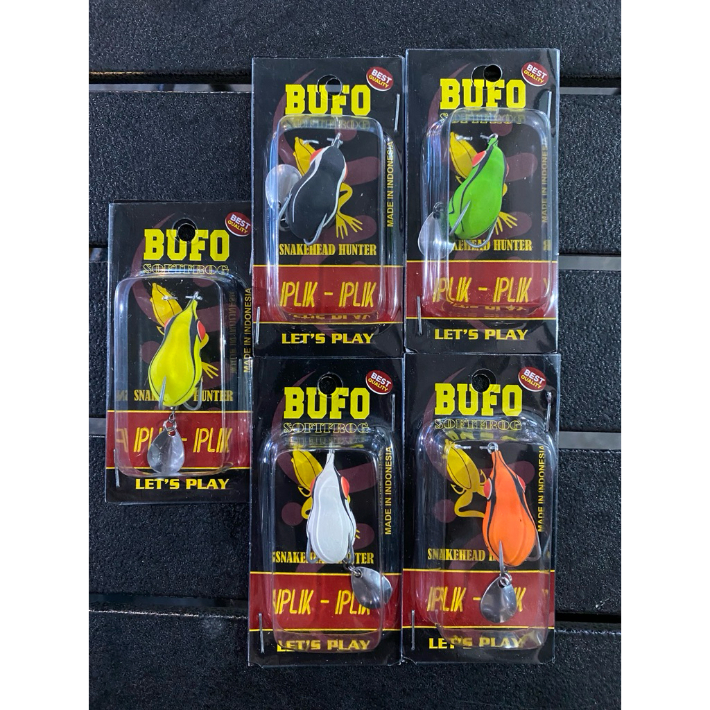 Lure Soft Frog BUFO BABY PETIR 3,3cm