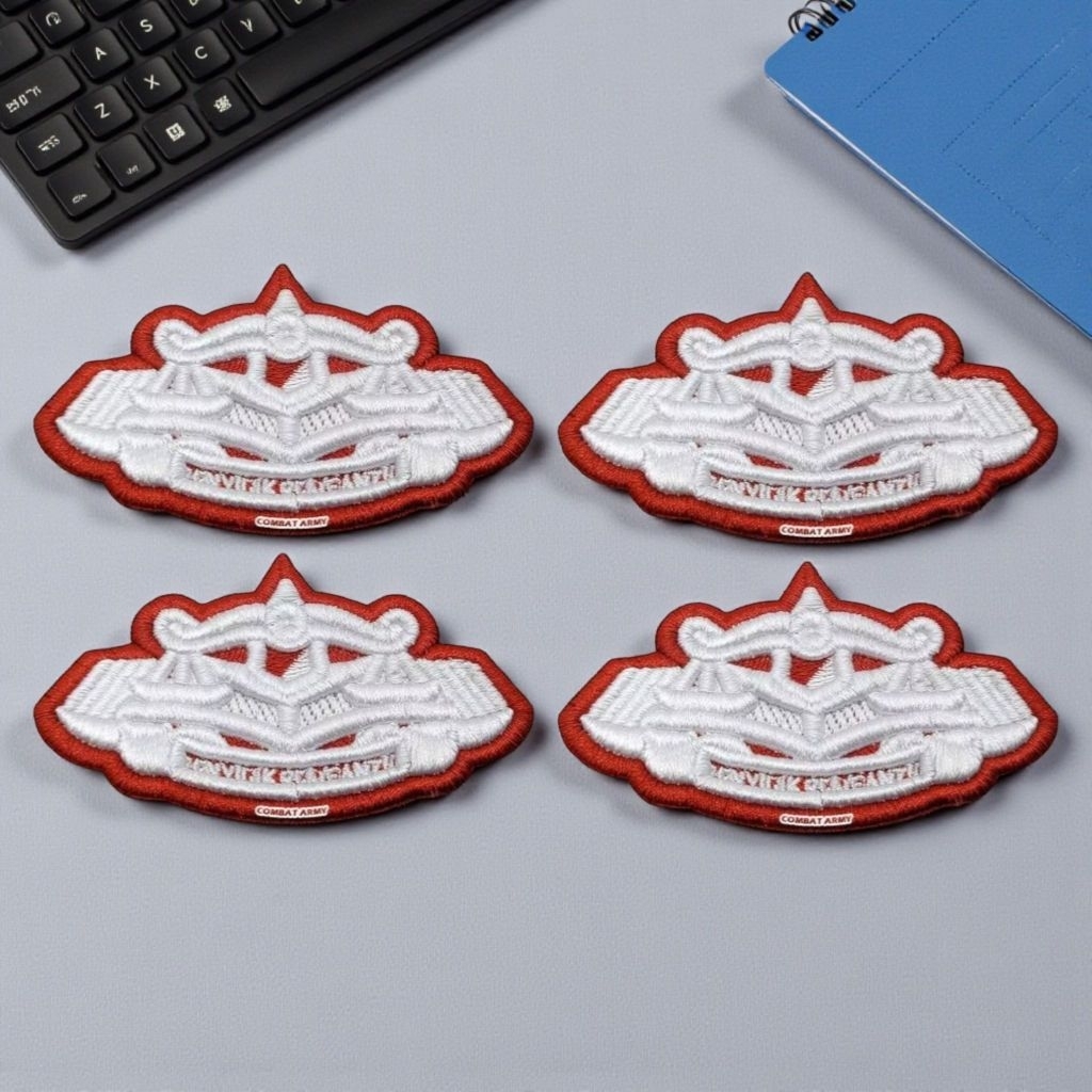 Atribut Pdl Polri / Brivet Pdl Penyidik Pembantu Polri Bordir Timbul