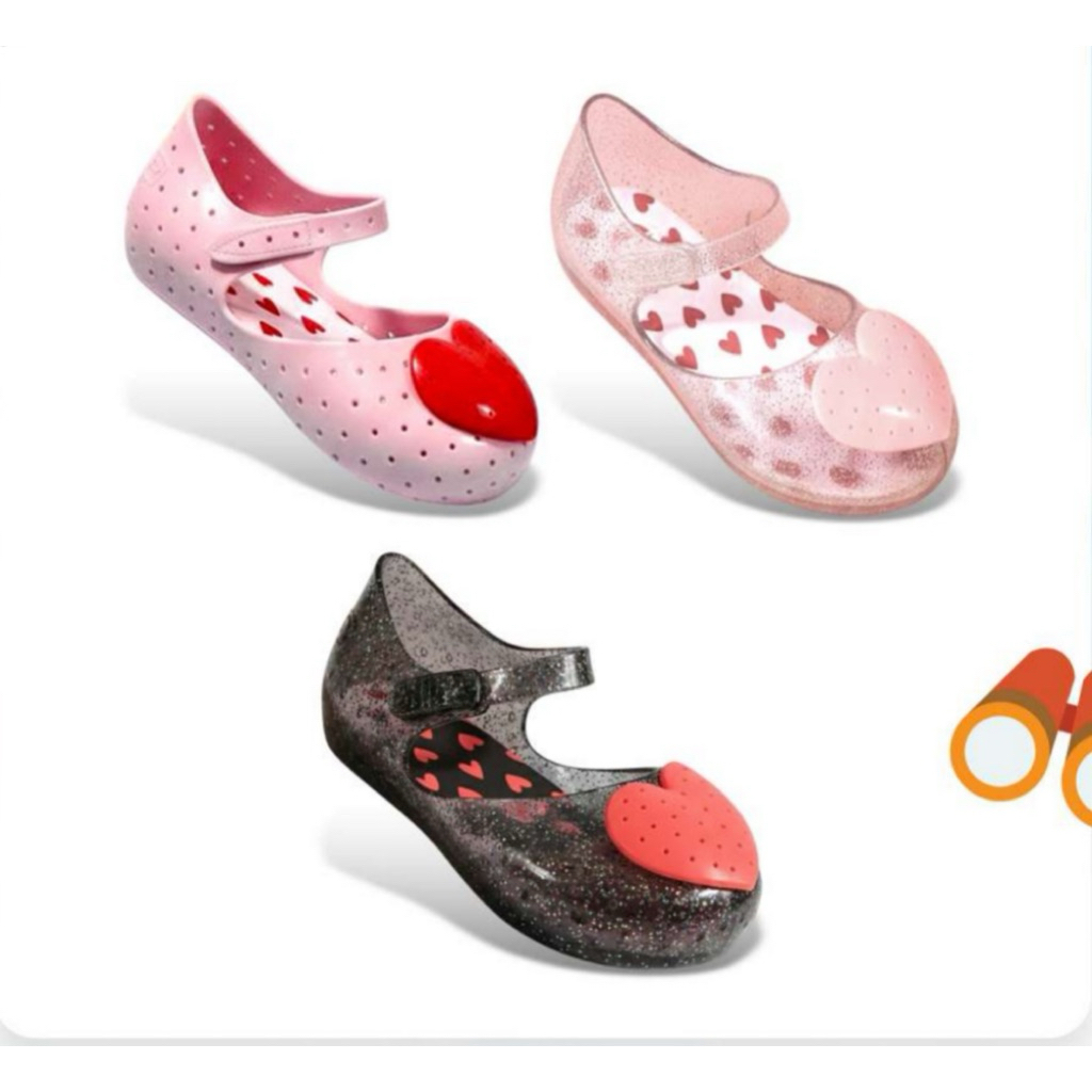 PORTO KIDS LOLY POLY SHOES / Porto Sepatu Anak Perempuan Rubber Jelly