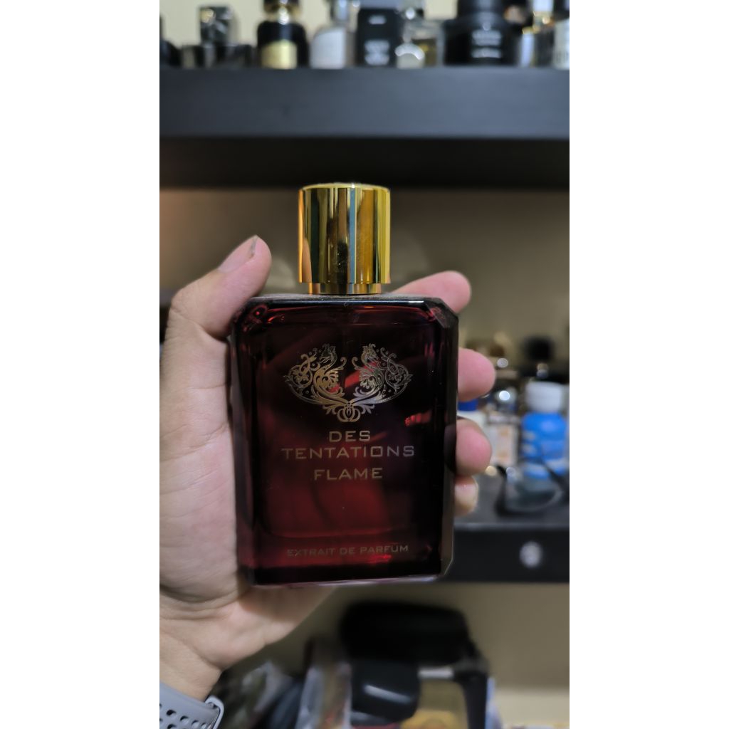 Preloved parfum Des tentations flame extrait merah