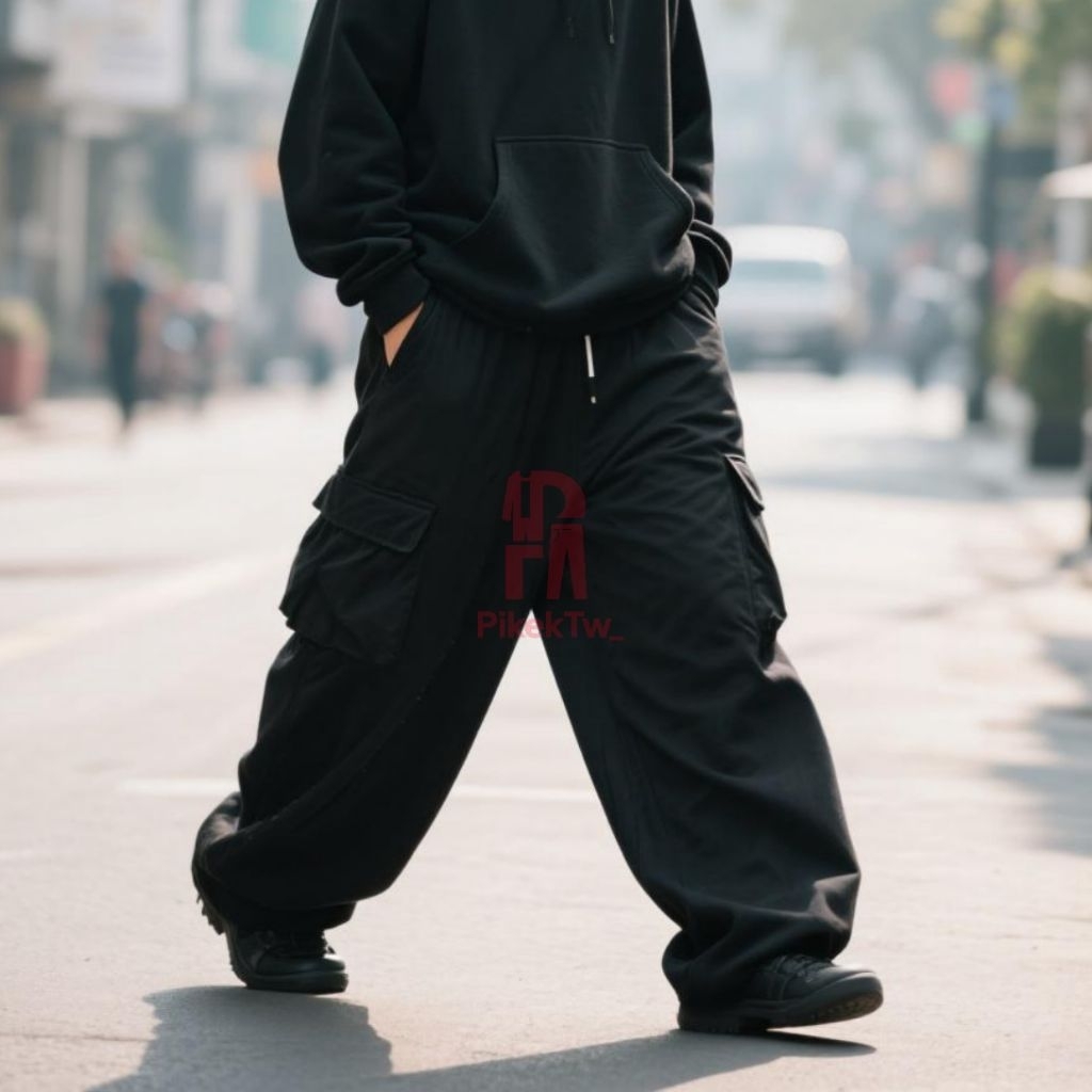 Celana Cargo Pria,Sweatpants|Cargo Cowok Jumbo