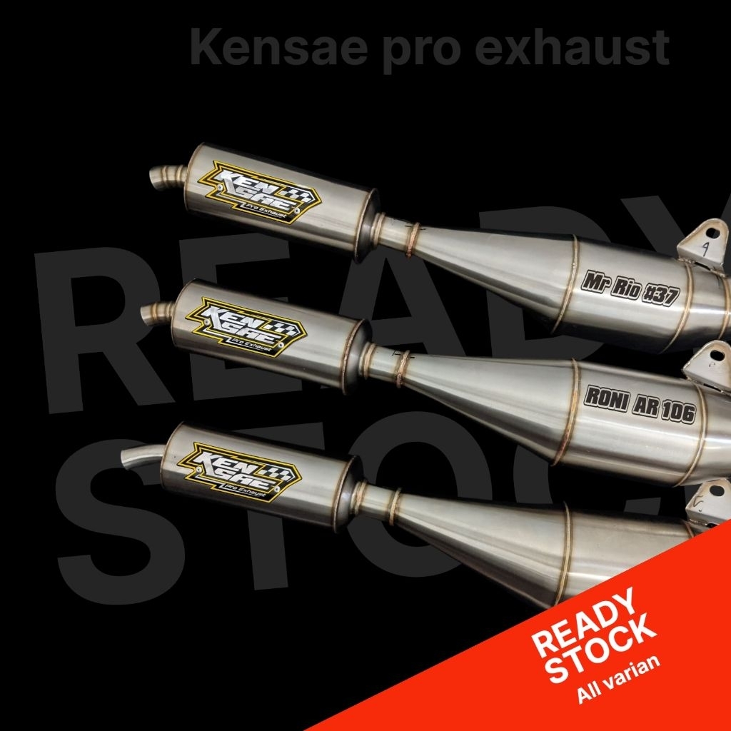Knalpot racing fizr f1zr standar kensae pro exhaust suara garing khas NINJA