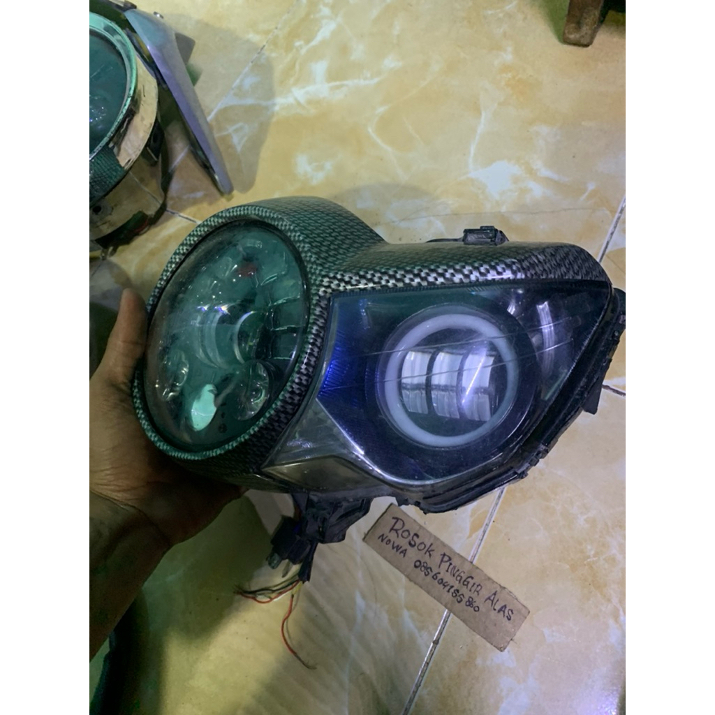 lampu reflektor tiger pc set isi daymeker