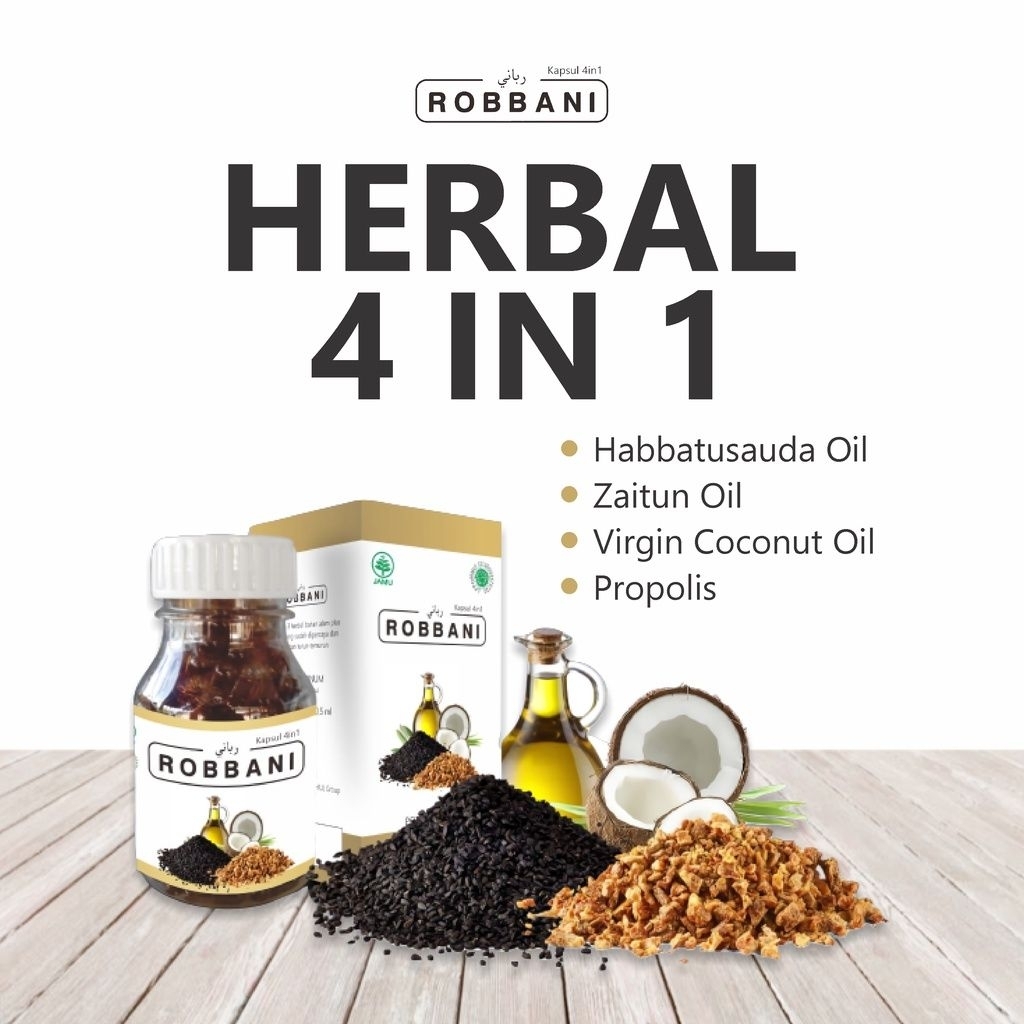 Robbani Obat Herbal Mengatasi Kolesterol Hipertensi Asam Urat Original
