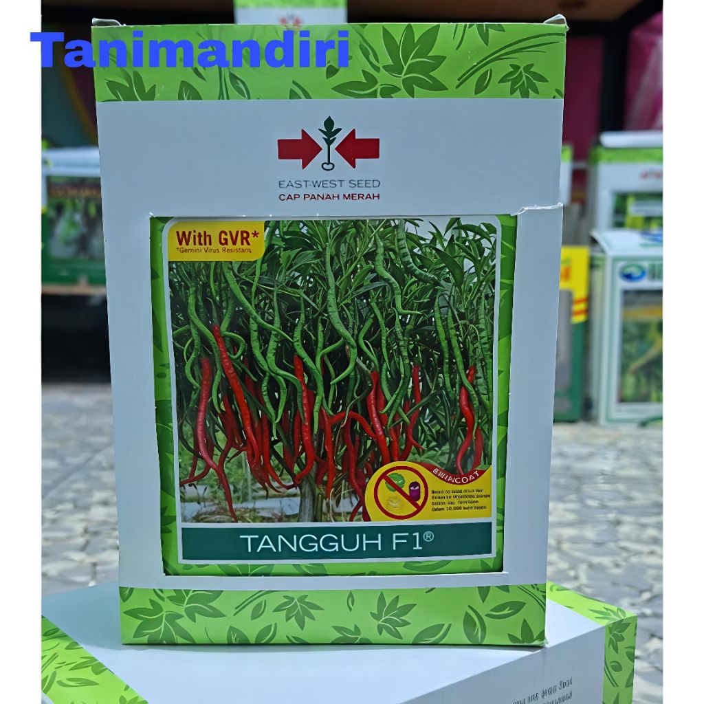 1 kotak / 15 bungkus Benih Cabe Keriting Tangguh F1 isi 2000 butir