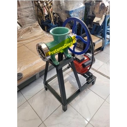 Mesin Pelet ikan Daging Kacang Pecel Bumbu No32+Mesin Dinamo Listrik