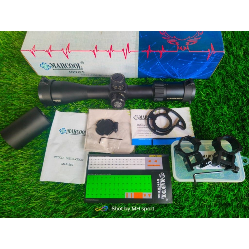 telescope MARCOOL ASSAILANT HD 4-16x44 SF FFP PRO ZERO STOP