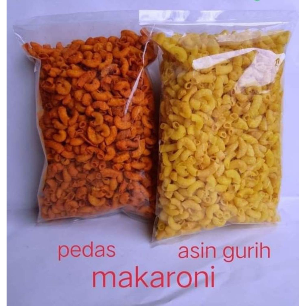 Makaroni cikruh/makanan ringan/ECER/grosir/kiloan/dropship/reseller