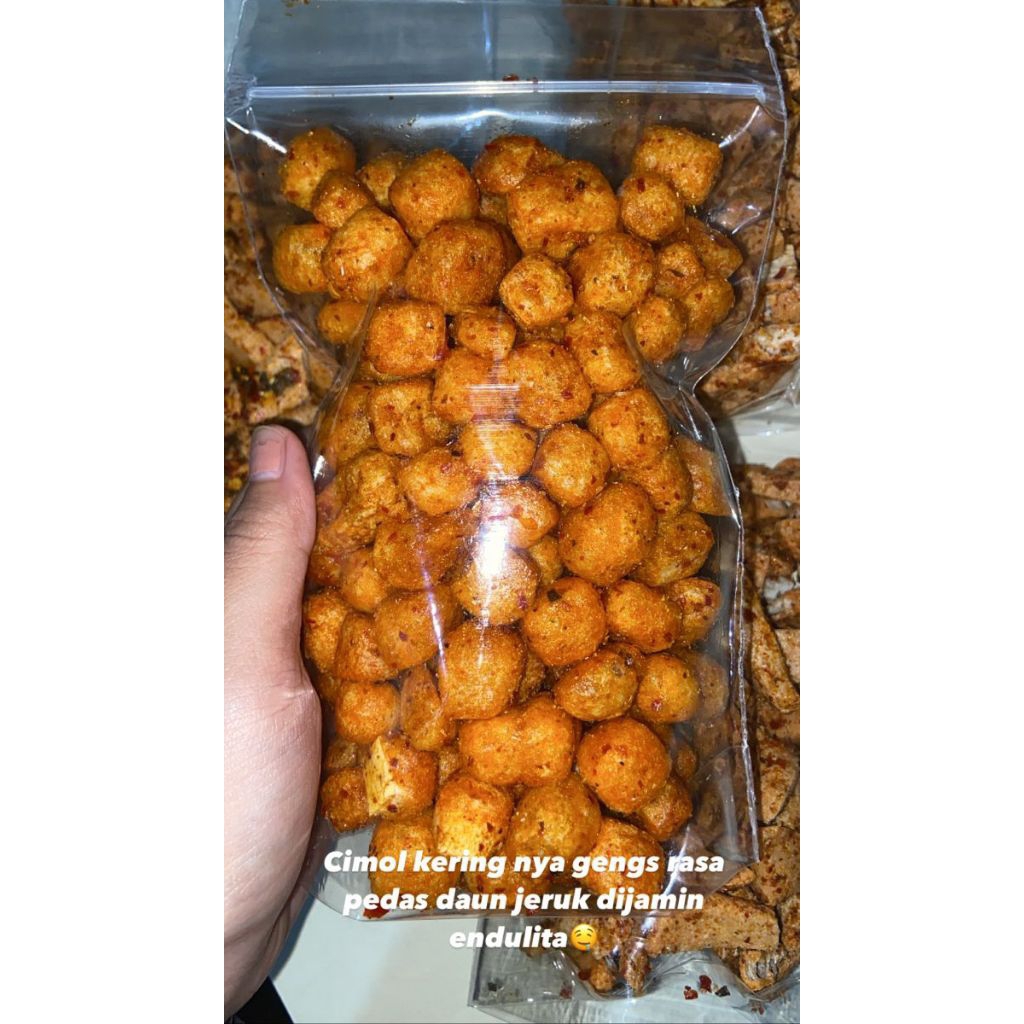 Cimol kering /makanan ringan/ECER/grosir/kiloan/reseller/dropship