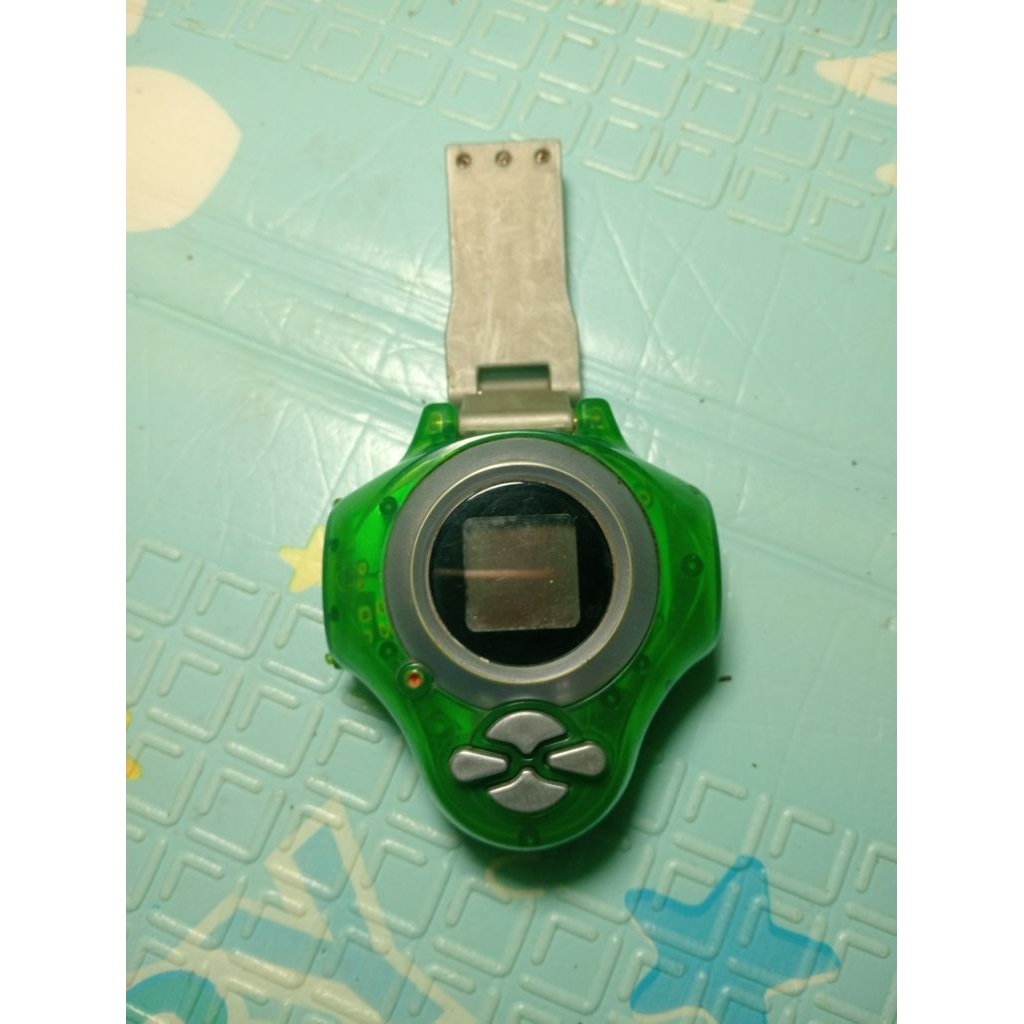 digimon digivice d-power v2 clear green bandai original