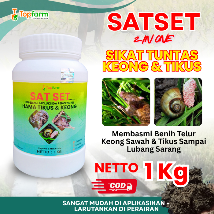 Obat Hama Tikus Padi Sawah / Obat Pengusir Tikus Dan Keong Padi / Obat Padi Anti Tikus / Obat Keong 