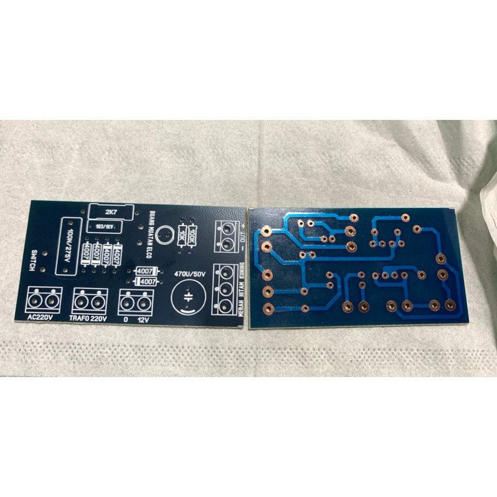 PCB modul tes Elko led auto volt 0-500 v suplai AC 220V