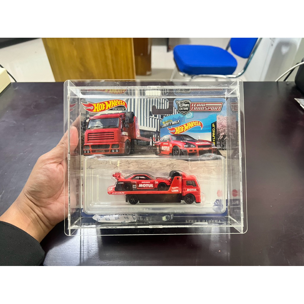 Team Transport LBWK R34 Merah Plus Arkilik