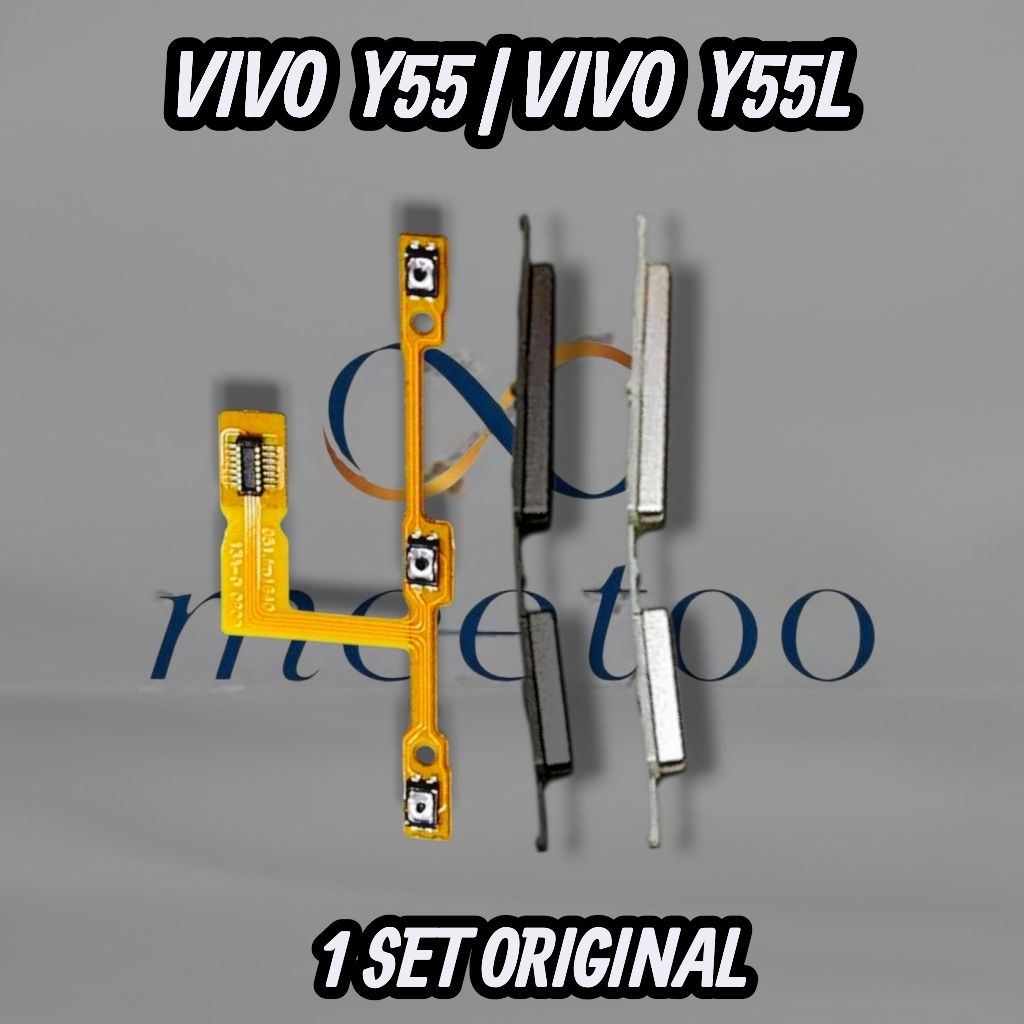 HP VIVO Y55 |VIVO Y55L TOMBOL + FLEXIBLE FULLSET ORIGINAL