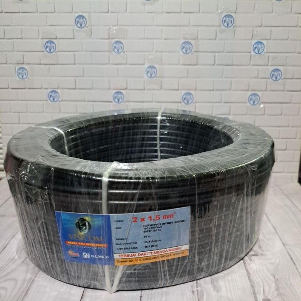 Kabel Visicom NYYHy 2x1.5 Per Roll