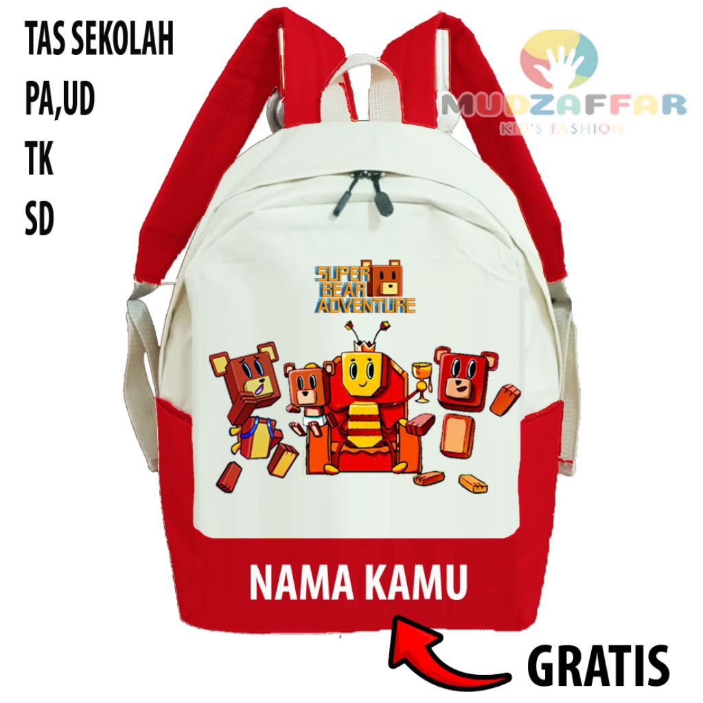 TAS RANSEL ANAK SUPER BEAR ADVENTURE TAS RANSEL ANAK SEKOLAH SUPER BEAR ADVENTURE