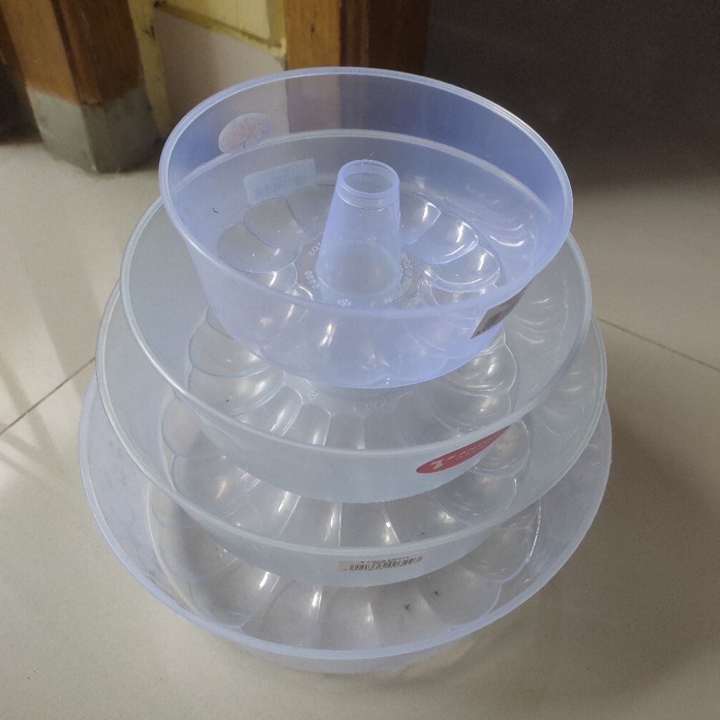 cetakan agar lotus / cetakan puding lotus / cetakan puding plastik