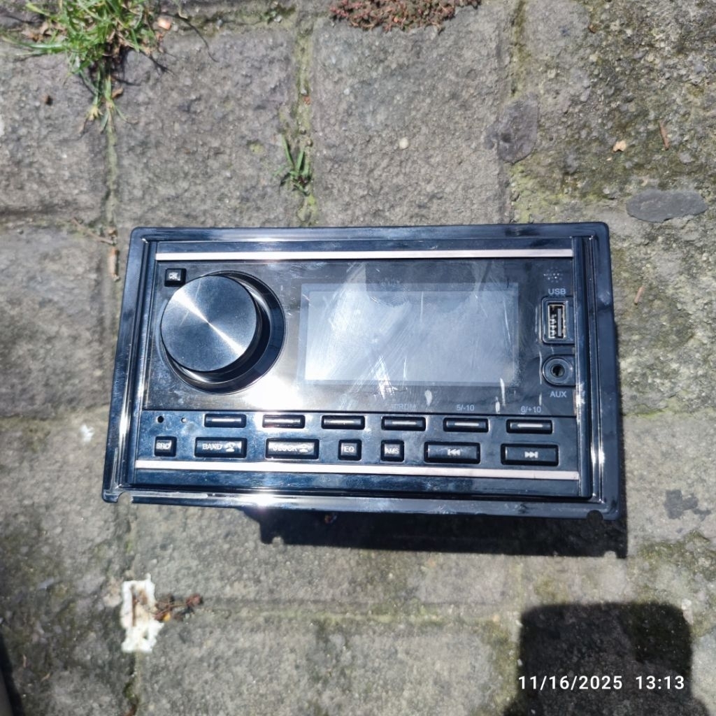 Head unit original copotan bekas Ayla X 2022 plug play asli tape radio usb