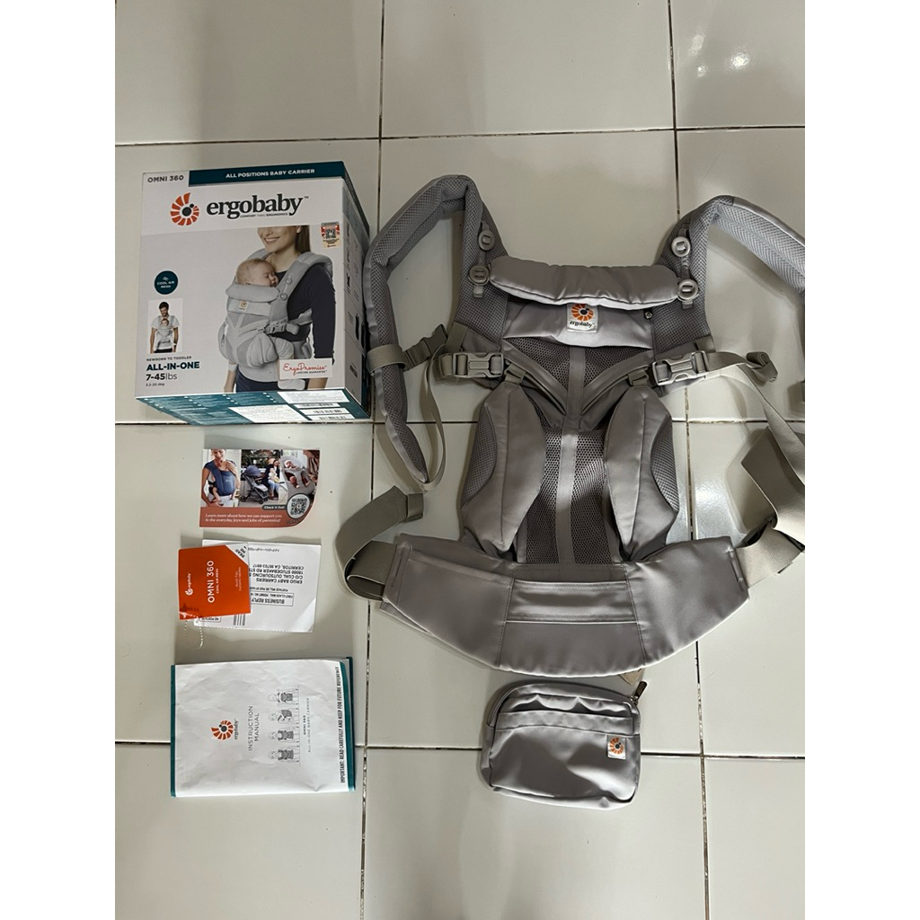 PRELOVED ERGOBABY OMNI 360 GREY