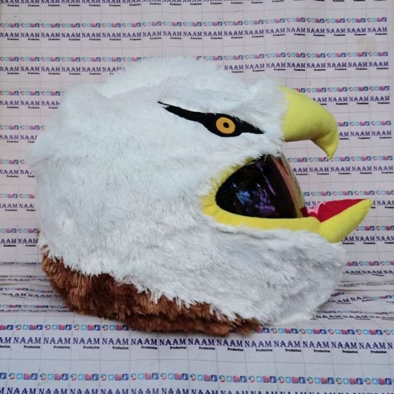 Cover Helm Elang, Cover Helm Full Face Karakter, Cover Helm Lucu, Cover Helm Pikachu, Cover Helm Ful