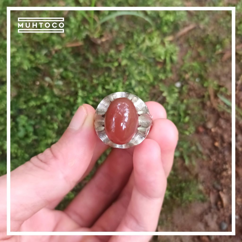 BATU AKIK || MERAH ATI AYAM KRISTAL