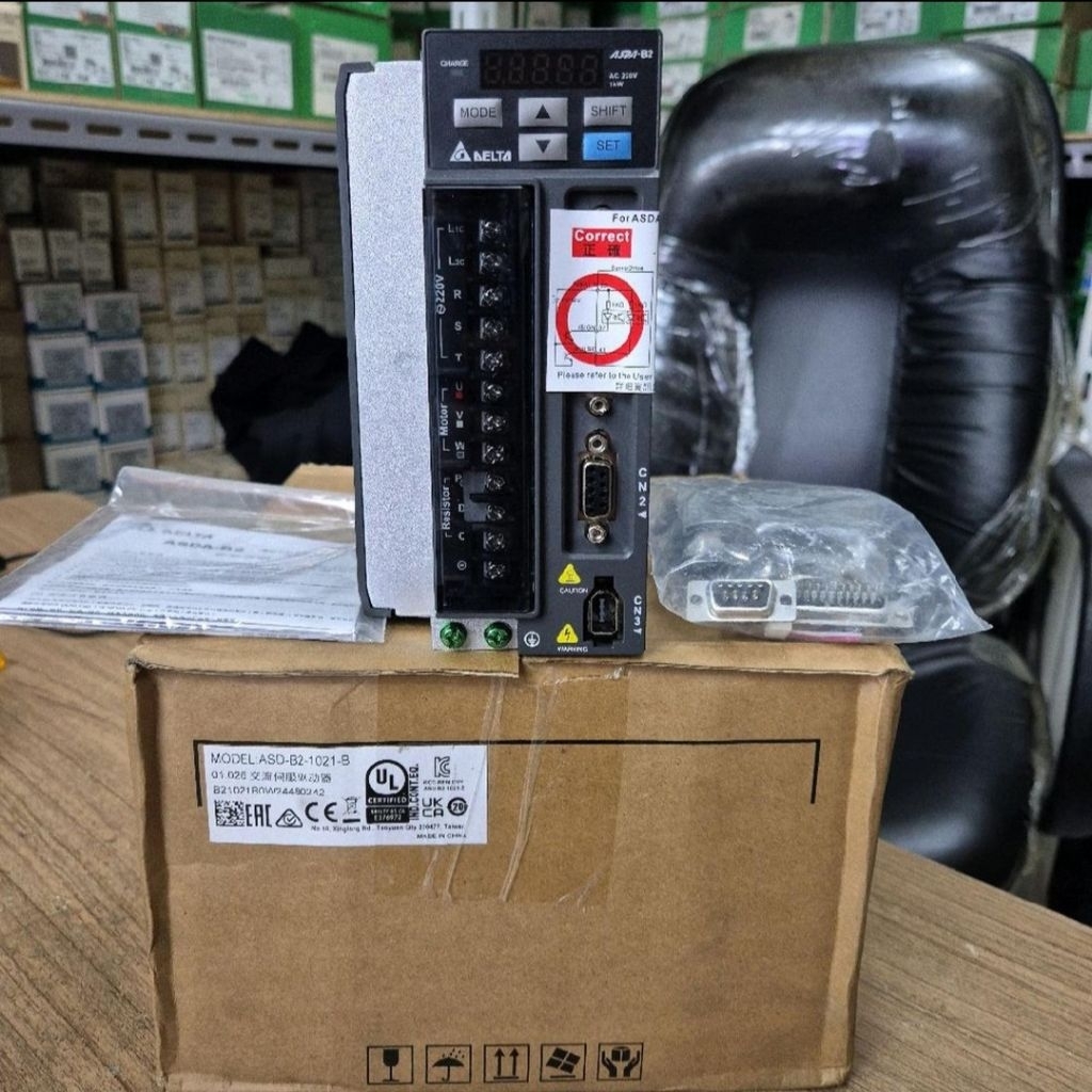 SERVO DRIVE DELTA ASD-B2-1021-B 1KW 220V/ASD-B2-1021-B DELTA ORIGINAL