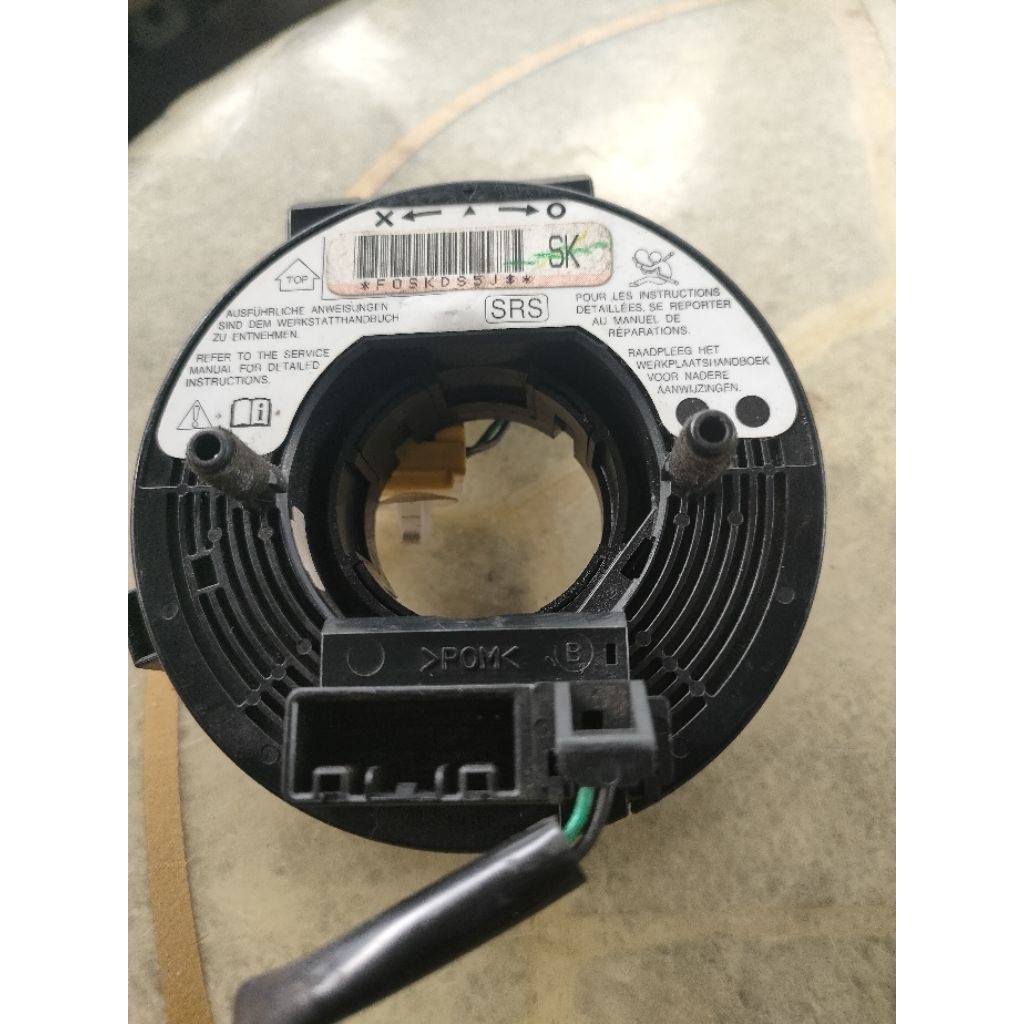 Kabel spiral fleksibel stir Honda jazz RS Ge8 original copotan