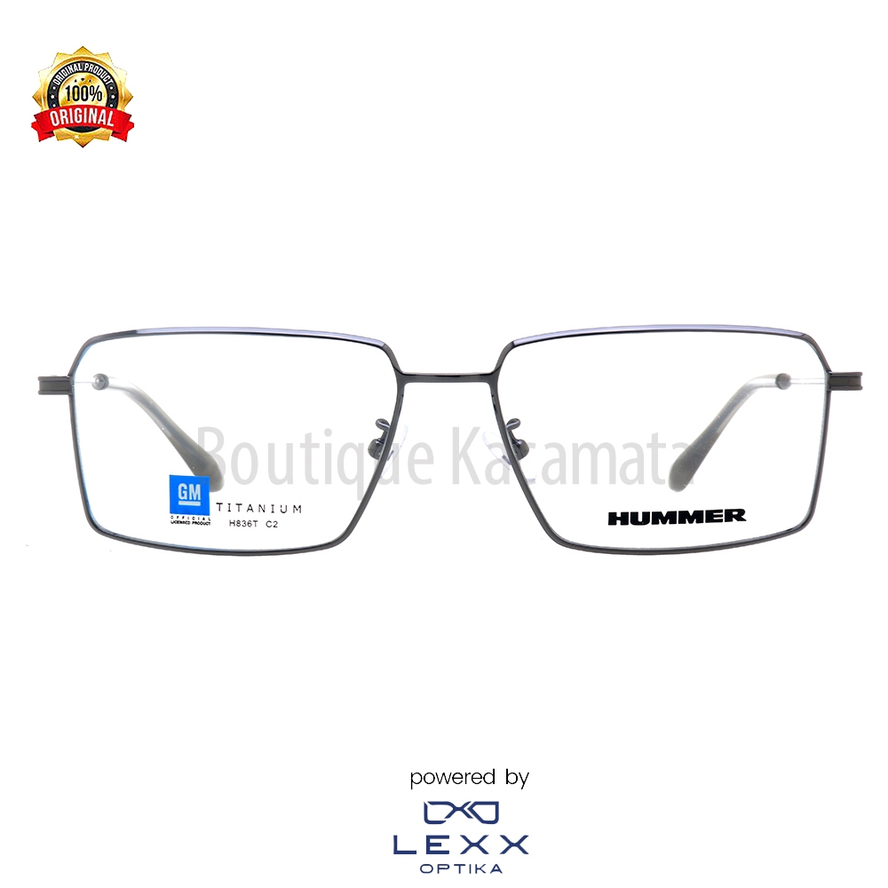 Frame Kacamata Hummer Original H836T Titanium
