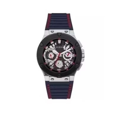 GUESS GW0487G1 BLACK MERAH original