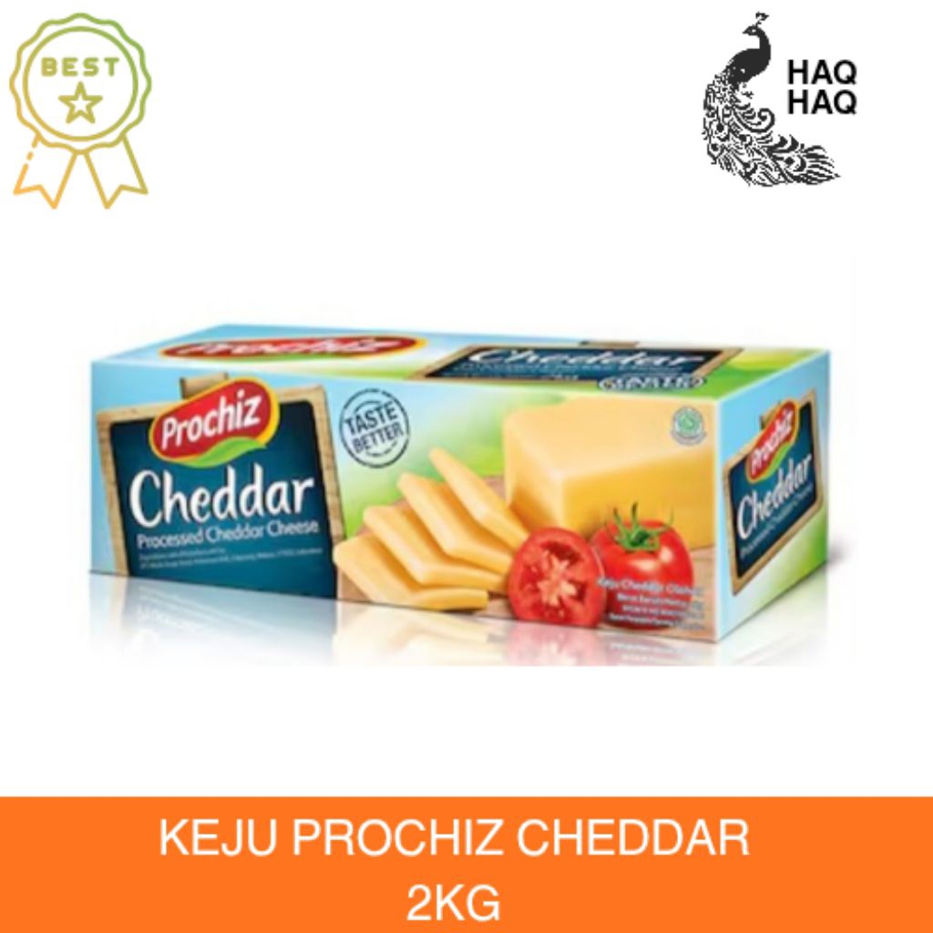 KEJU PROCHIZ PREMIUM CHEDDAR 2KG / KEJU PROCHIZ PREMIUM CHEDDAR 2KG ENAK