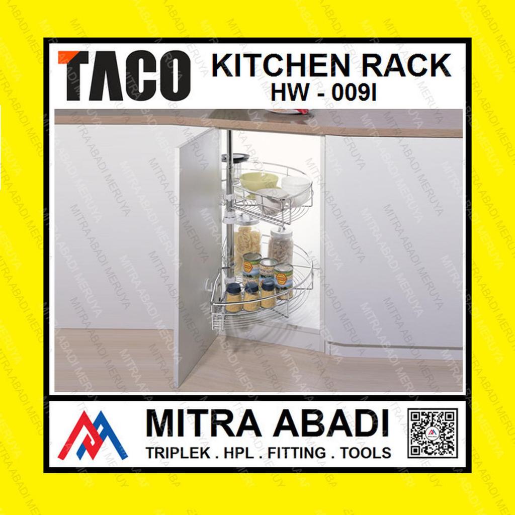 TACO HW 009 I 009I Rak Dapur Sudut Pojok Putar Kitchen Kabinet Cabinet