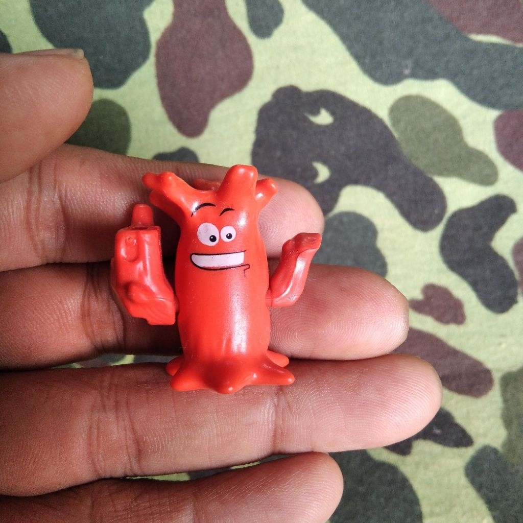 mini figure monster pohon kinder joy toy figure kinder toy hantu pohon diorama kartun mainan jadul k