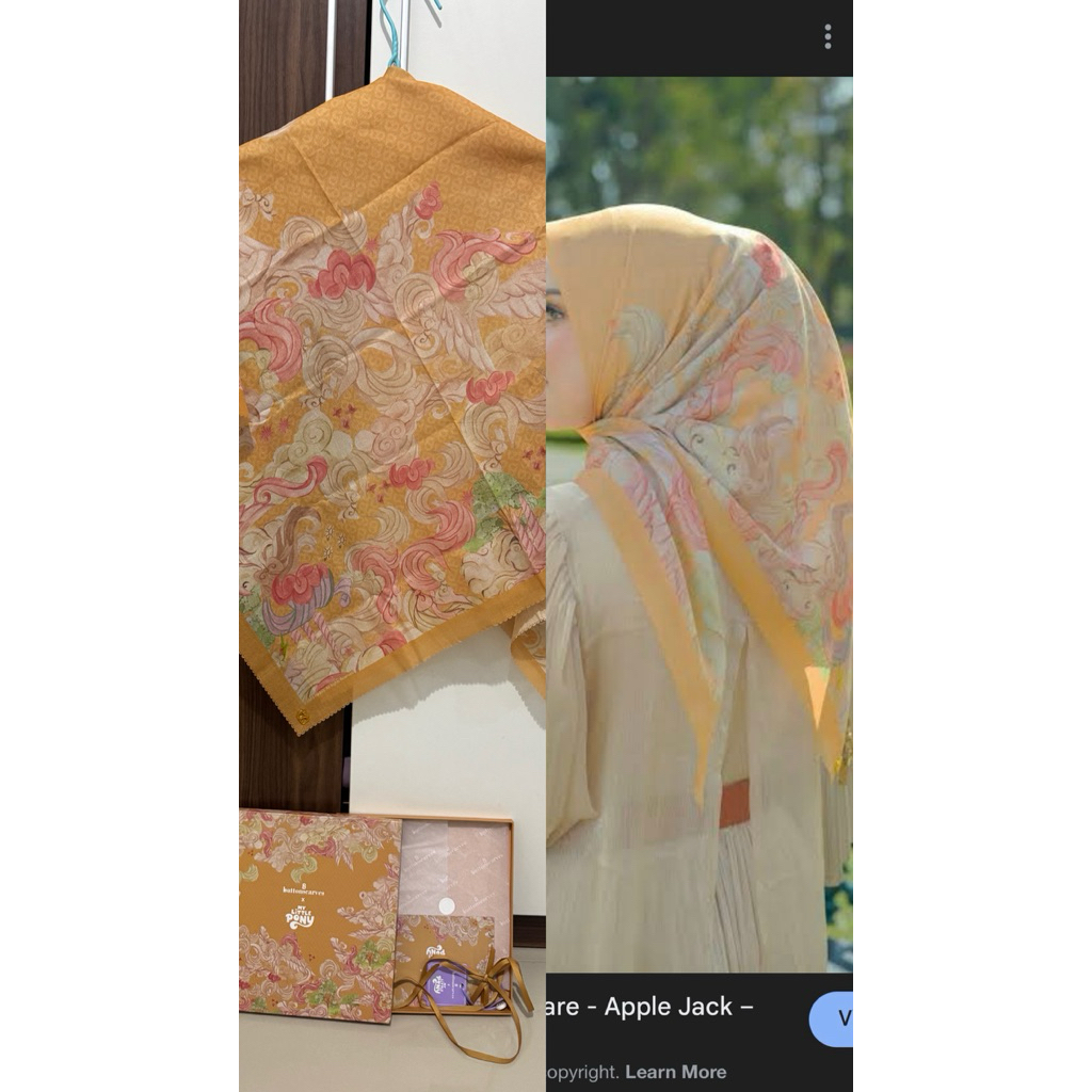Hijab Buttonscarves - Preloved