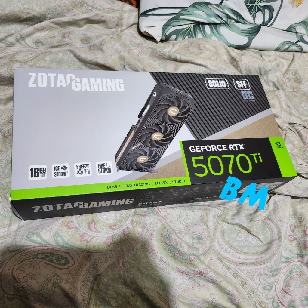 RTX 5070 SFF Zotac Gaming Solid OC GPU Nvidia RTX5070