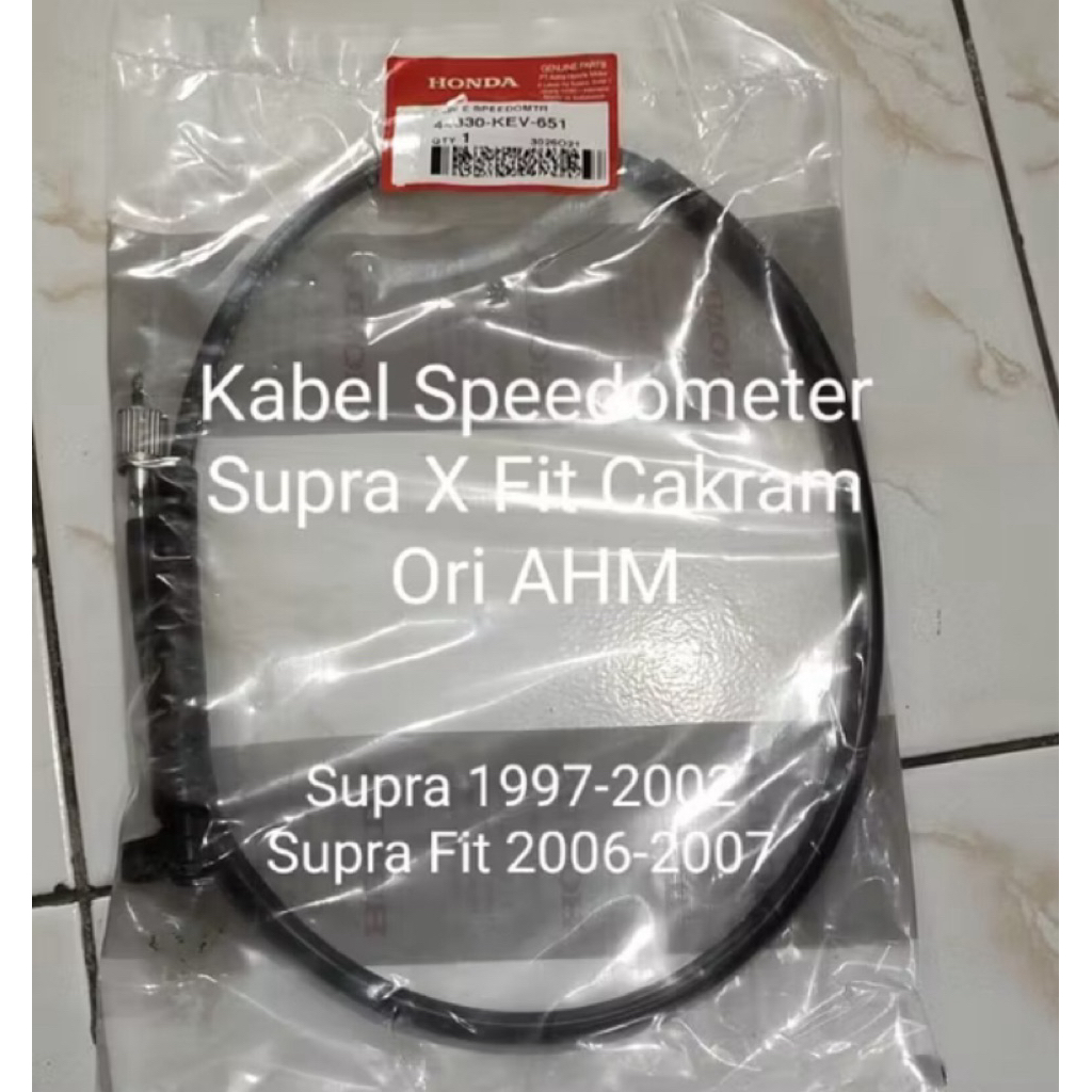 Kabel Speedometer Honda Supra Supra Fit Cakram Ori AHM 44830KEV651 44830-kev-651