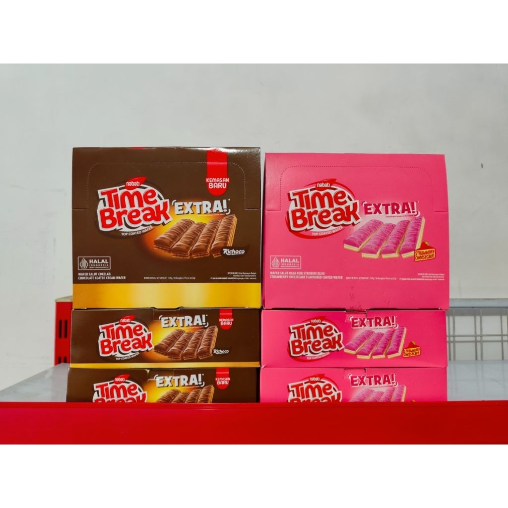 Nabati Time Break (1 Box isi 10 pcs)