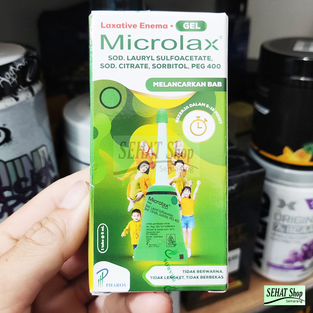 Microlax Gel 5 mL 1 Tube Pelancar BAB Atasi Sembelit Dewasa dan Anak-anak