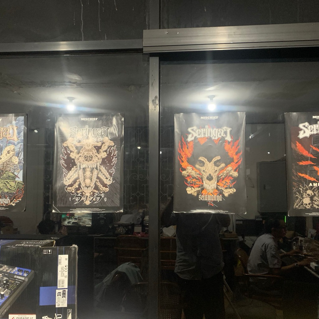 POSTER MISCHIEF X SERINGAI