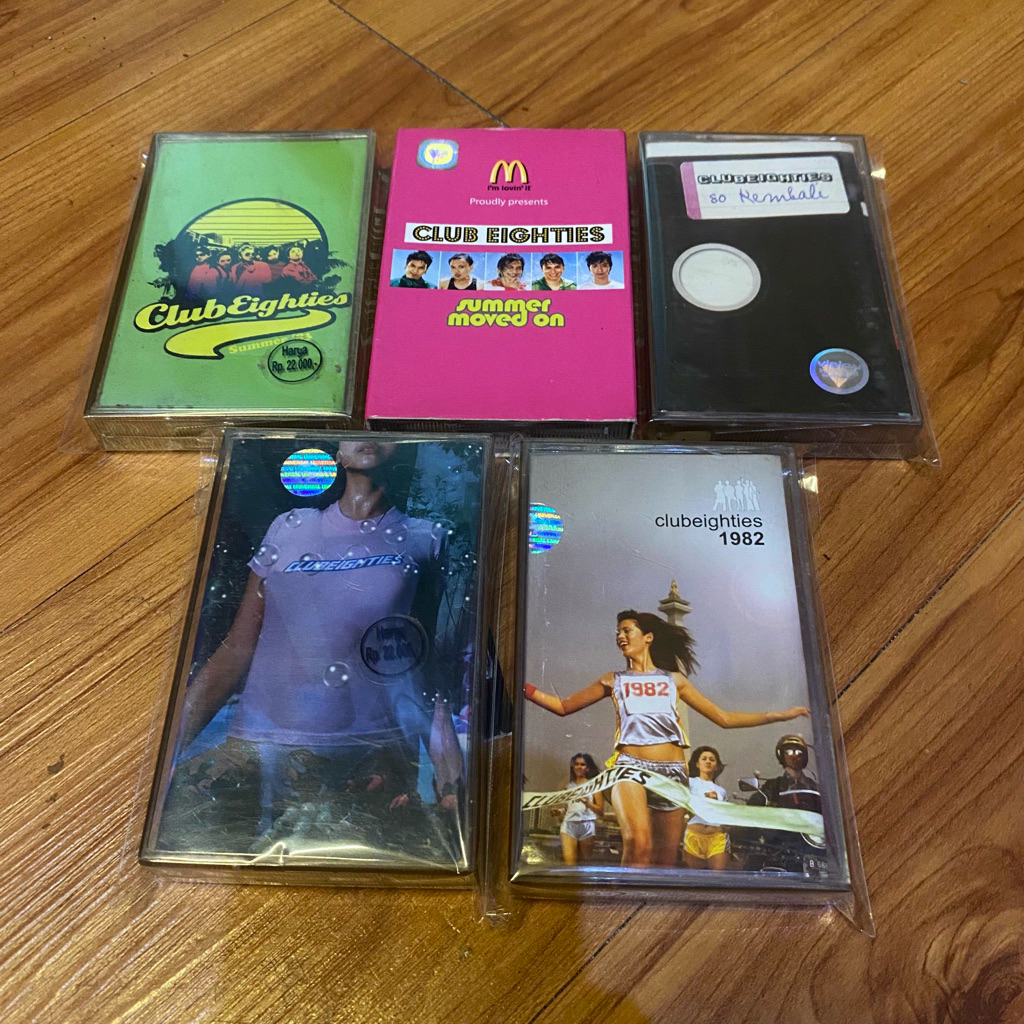 variasi kaset original club eighties