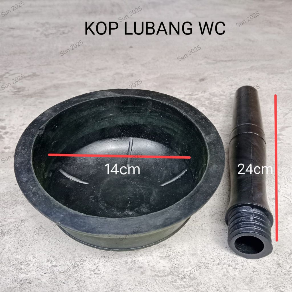Karet KOP lubang mampet kop lubang kloset toilet