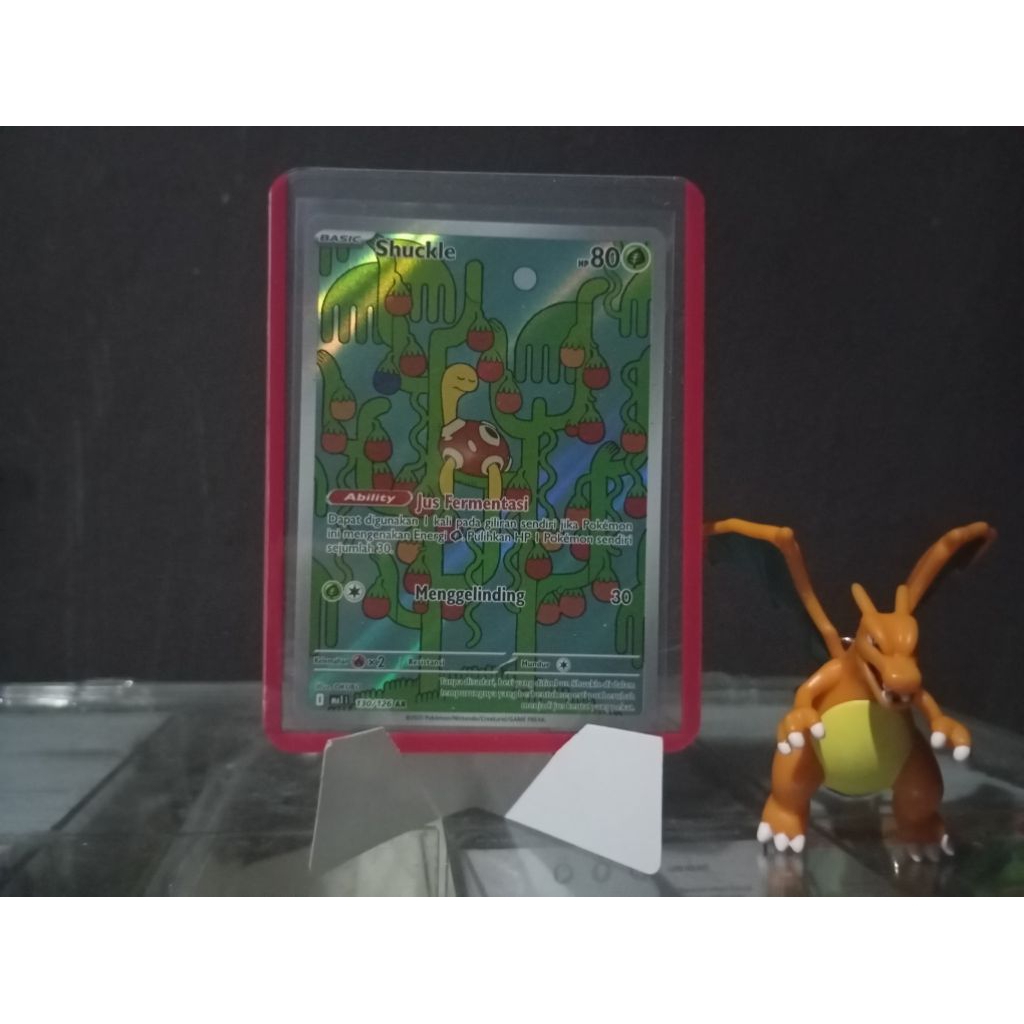 Shuckle 130/126 AR Evolusi mega MA1 kartu pokemon Indonesia TCG